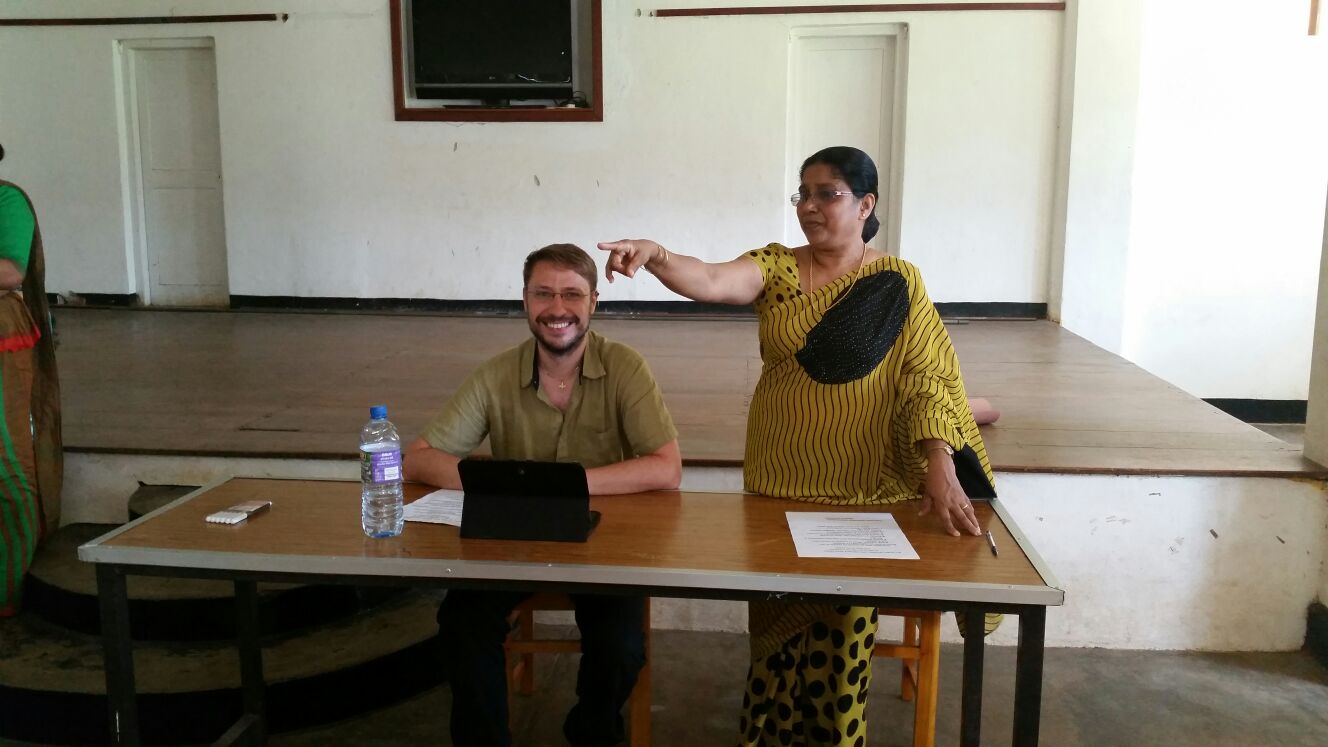 A volunteer doing a Teaching Add-on in Sri Lanka 